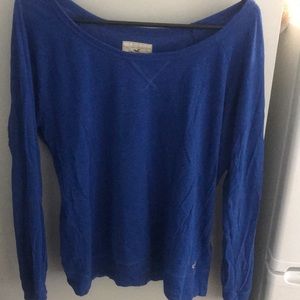 Blue Hollister Long sleeve